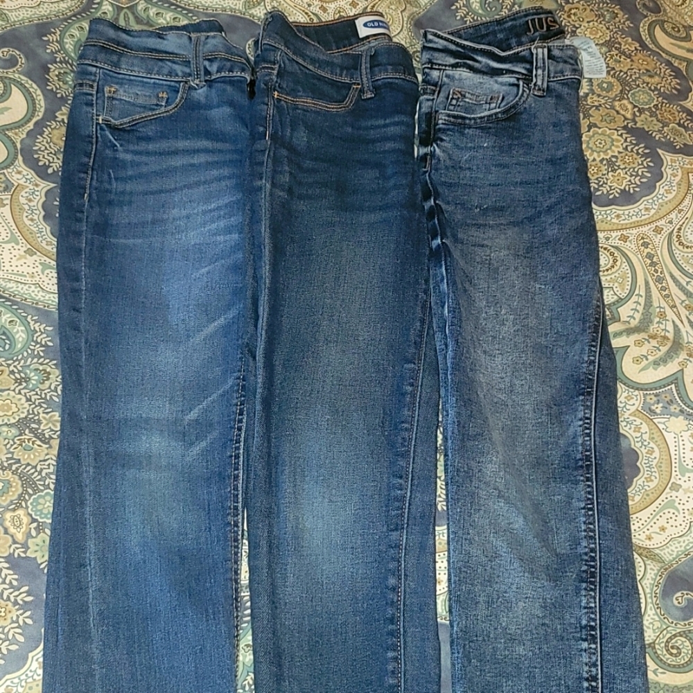 Girls Size 8 Bundle of Skinny Jeans